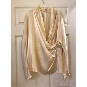 Vintage Cream Silk Carlisle Blouse